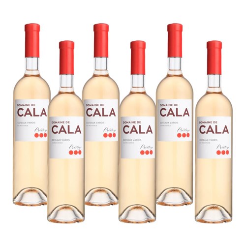 Case of 6 Domaine de Cala Prestige Rose Wine 70cl